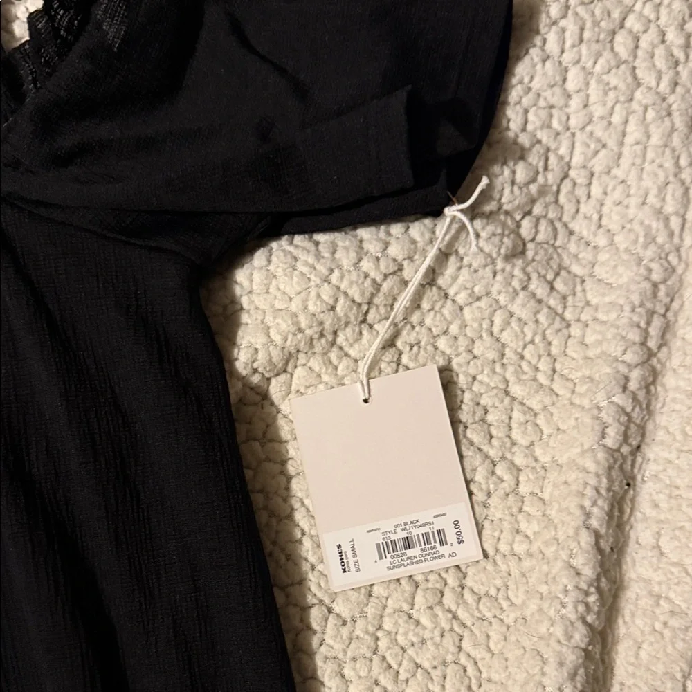 LC Lauren Conrad Black Kids Casual Dress - Picture 4 of 5